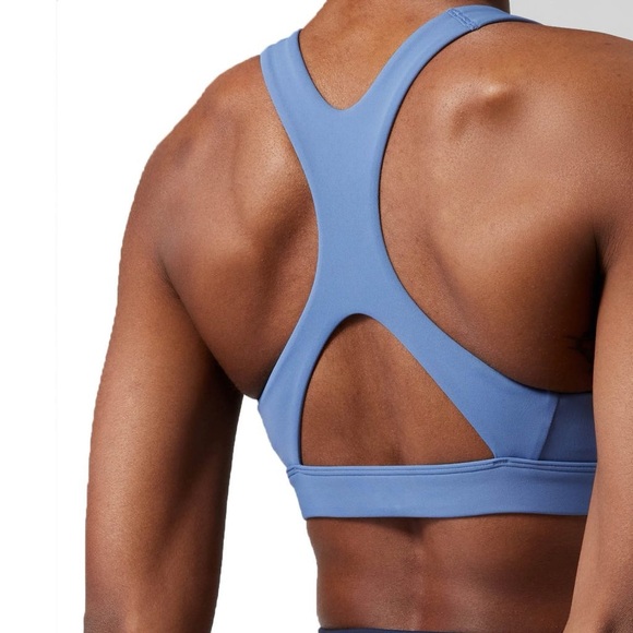 Athleta | Ultimate Zip Front Bra D-DD in Cottage Blue Size M - Picture 2 of 5